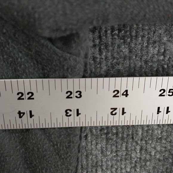 Fieldmaster Men's Flannel Button-Up Shirt Gray Large Long Sleeve Chest Pockets - Picture 15 of 15